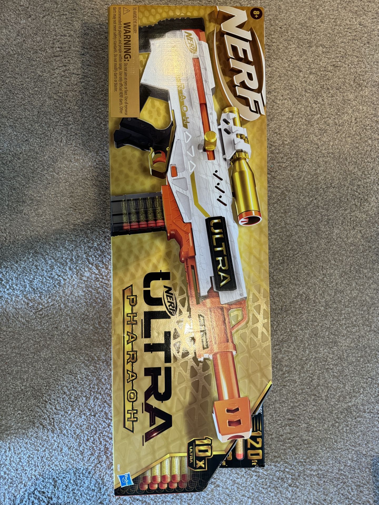 New Ultra Pharaoh Nerf Gun 