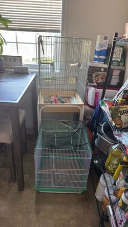 Both bird cage