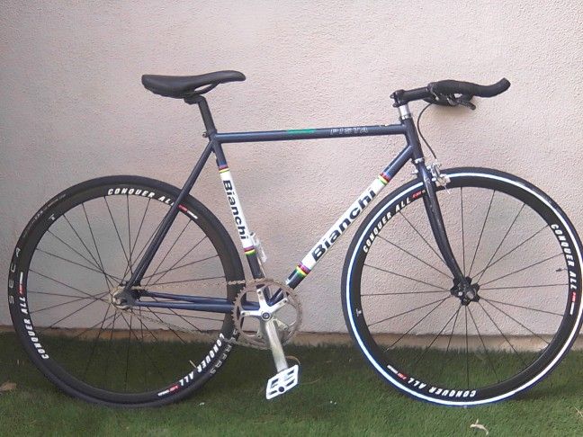 Classic Bianchi Pista Fixie,Commuter,Road Bike