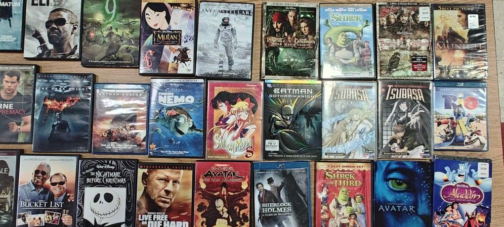 Movies: DVDs & Blu-rays