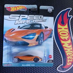 Hot Wheels Premium Speed Machines Mclaren 720S  Car Culture 