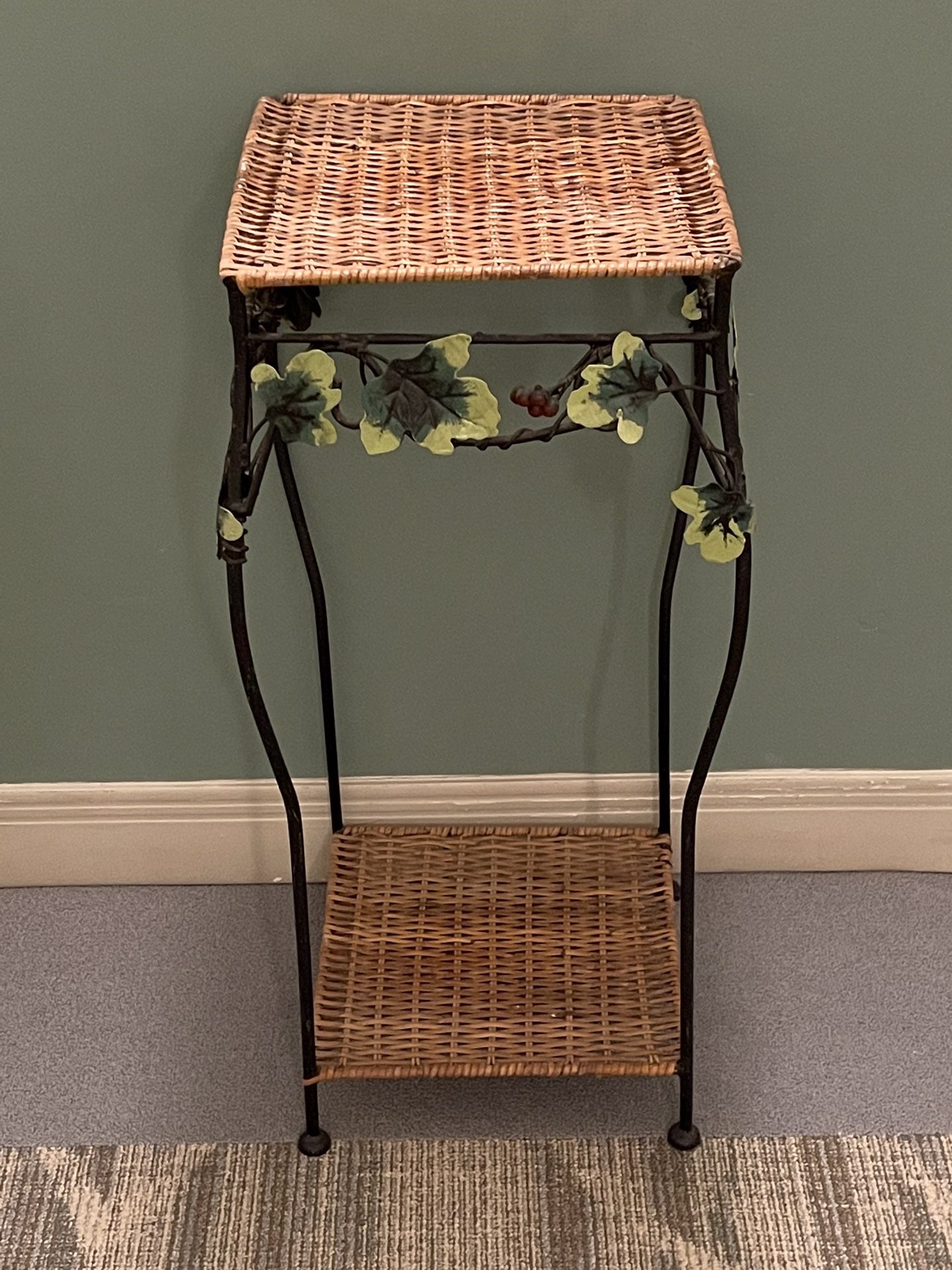 WROUGHT IRON PLANT STAND - firm price