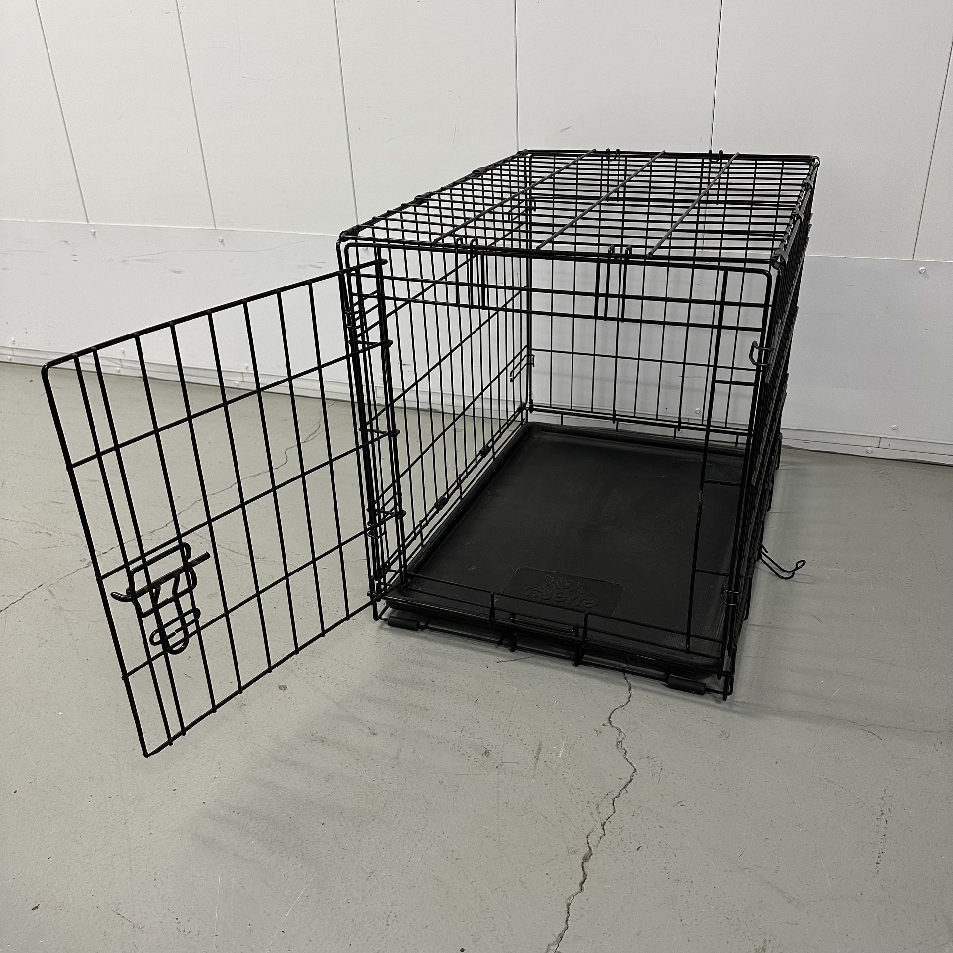 EveryYay Folding Dog Animal Crate Kennel - 24” Long