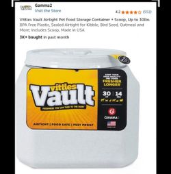 Pet Food Storage Container