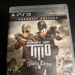 Army Of Two Ps3 Game