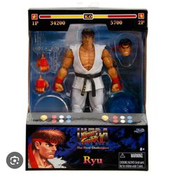 Jada Toys Street Fighter Ryu( complete )