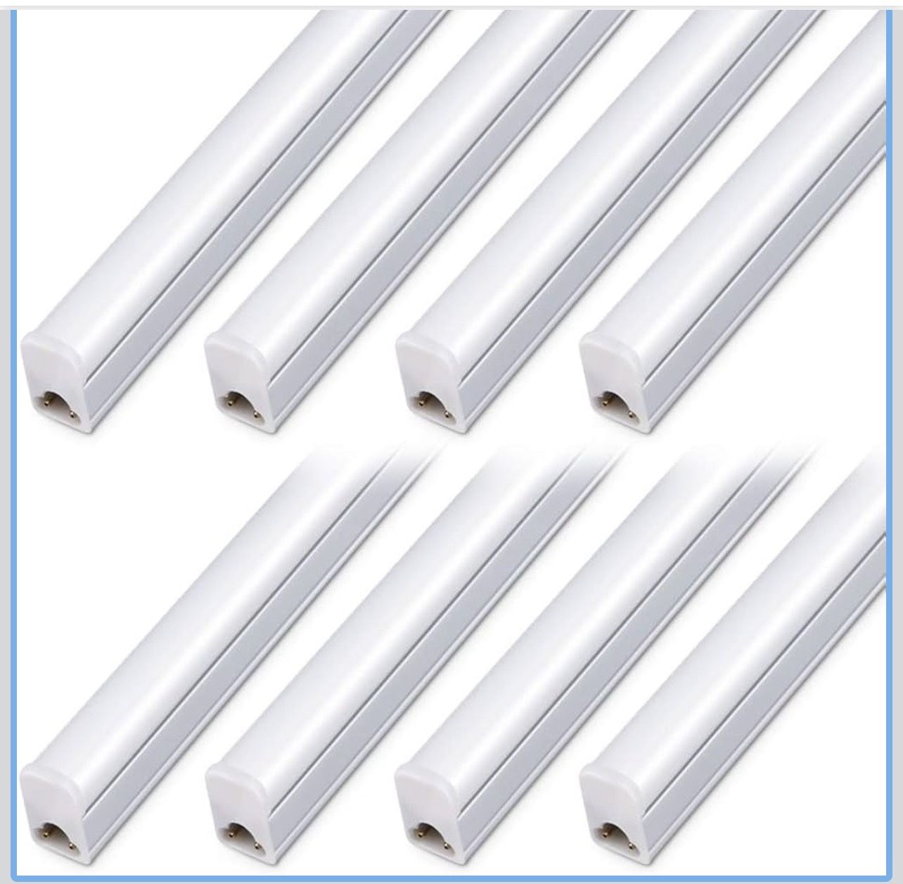 8 Pack LED Shop Light 4ft