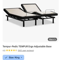 Tempurpedic Ergo Adjusting And Massaging Bed Frame