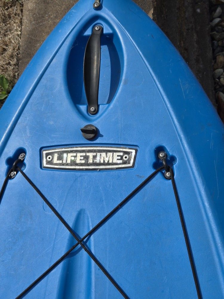 Lifetime Hard Paddle Board With Paddle