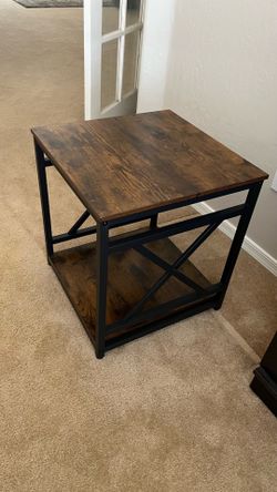 Night stand  End table square