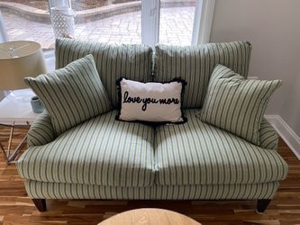 Crate And Barrel Loveseat 