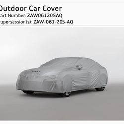 Audi Car Cover