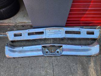 1966 Chevelle Front And Rear Bumper.