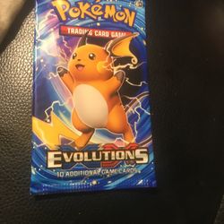 PokeMon Evolutions Unopened 