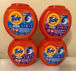 Tide pods (42 pods) detergent
