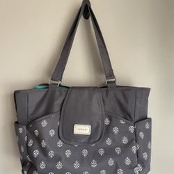 Carter’s Baby Diaper Bag Travel Tote Lots Of Storage 