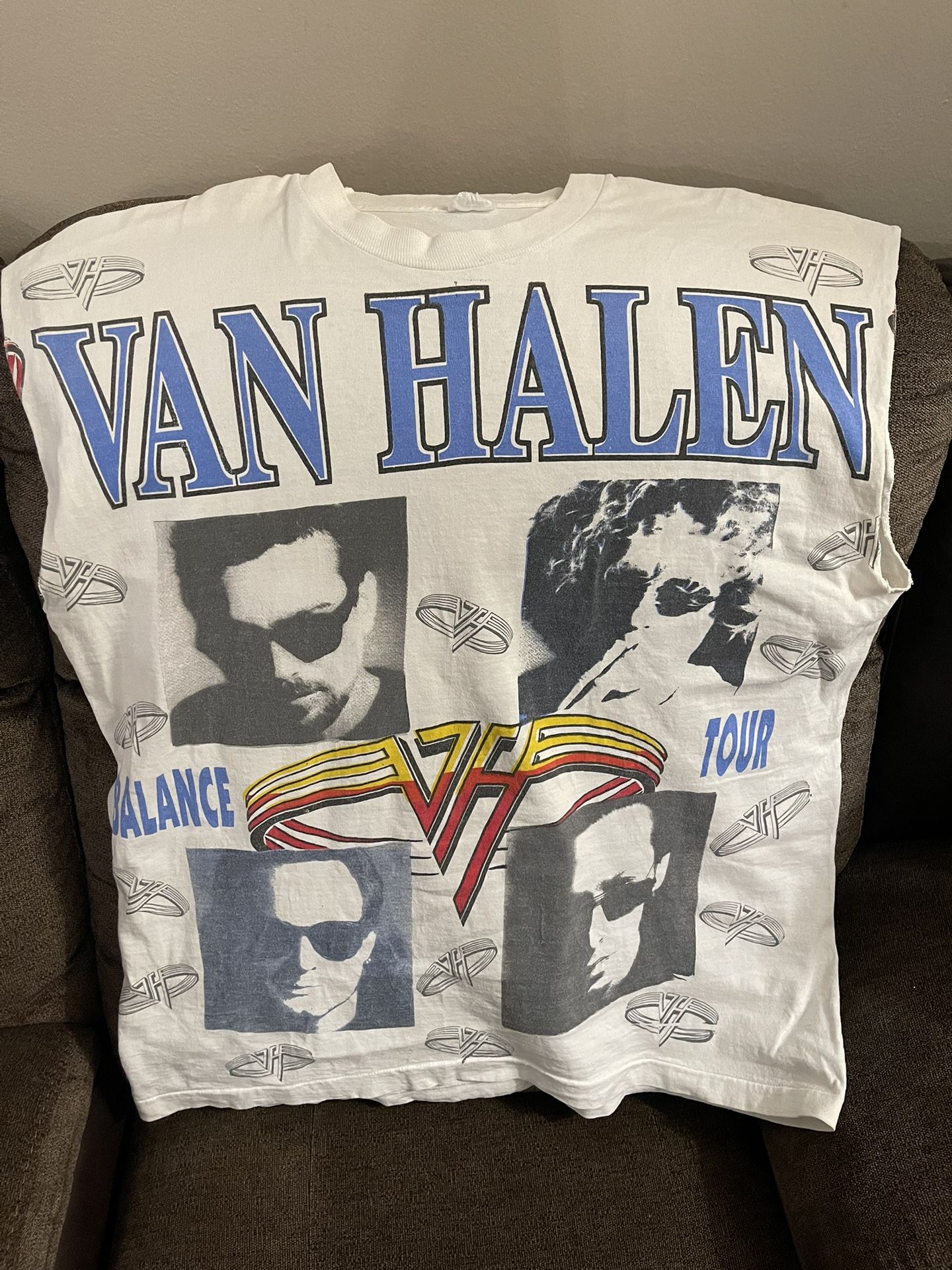 Vintage Van Halen  T-Shirt (Sleeveless)