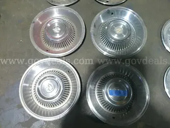 63-64  Cadillac Wheel Cover Hubcap Set (4 Pieces) hubcaps hub cap covering