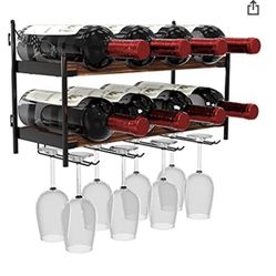 VISENTOR WALL MOUNT WINE RACK