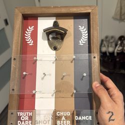 Beer cap party game
