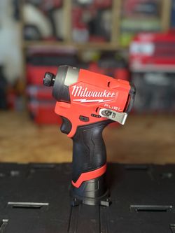 Milwaukee M12 FUEL 12V Lithium-lon Brushless Cordless 1/ 4 in. Hex Impact Driver (Tool-Only)