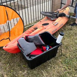 Kayak With Accessories 