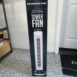 Tower Fan 32” Oscillating