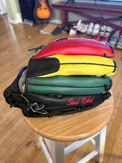 44 left handed baseball glove (full custom)
