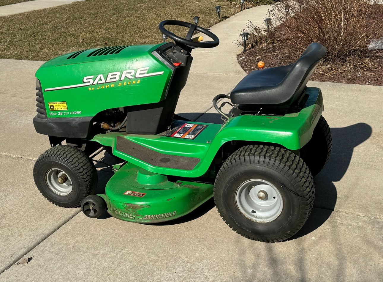 John Deere Tractor Lawn Mower