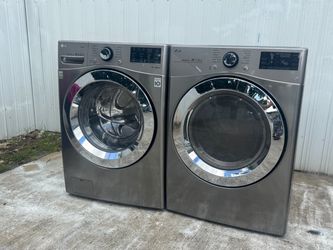 Lavadora y secadora LG Moderna