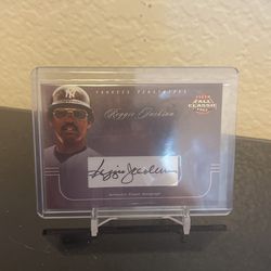 2003 Fleer Reggie Jackson Auto 20/100