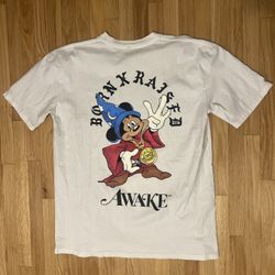 Born X Raised X Awake Shirt XL Rare Disney Mickey Mouse Fantasia
