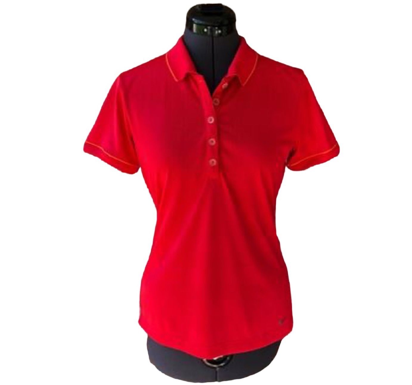 Nike Golf Tour Performance Dri-Fit Shirt Red Polo Short-Sleeve Sz. S