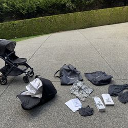 Uppababy Vista Stroller With Everything