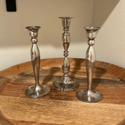 Silver Plated Candlesticks