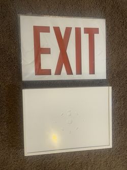 Led Exit Sign