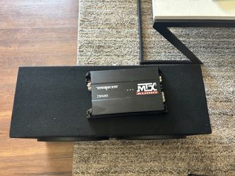 Amp and speaker 12/9s