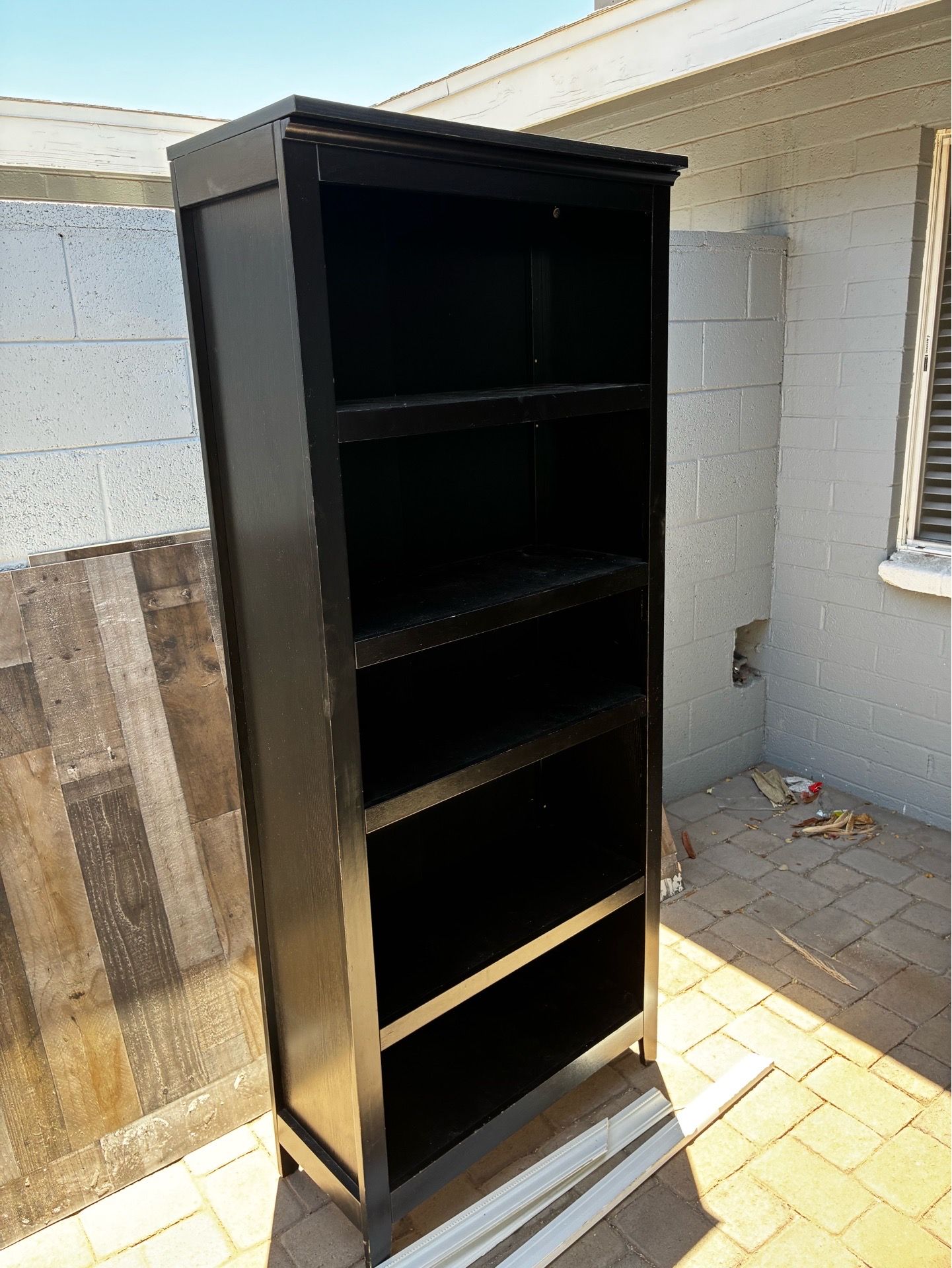 Black cabinet