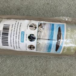 Sunnyglade 9 Foot Beige Patio New Umbrella 
