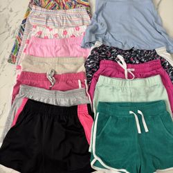 Girls Shorts And Skirt Size Small 