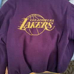 No 32 Lakers Bomber Jacket Size Small