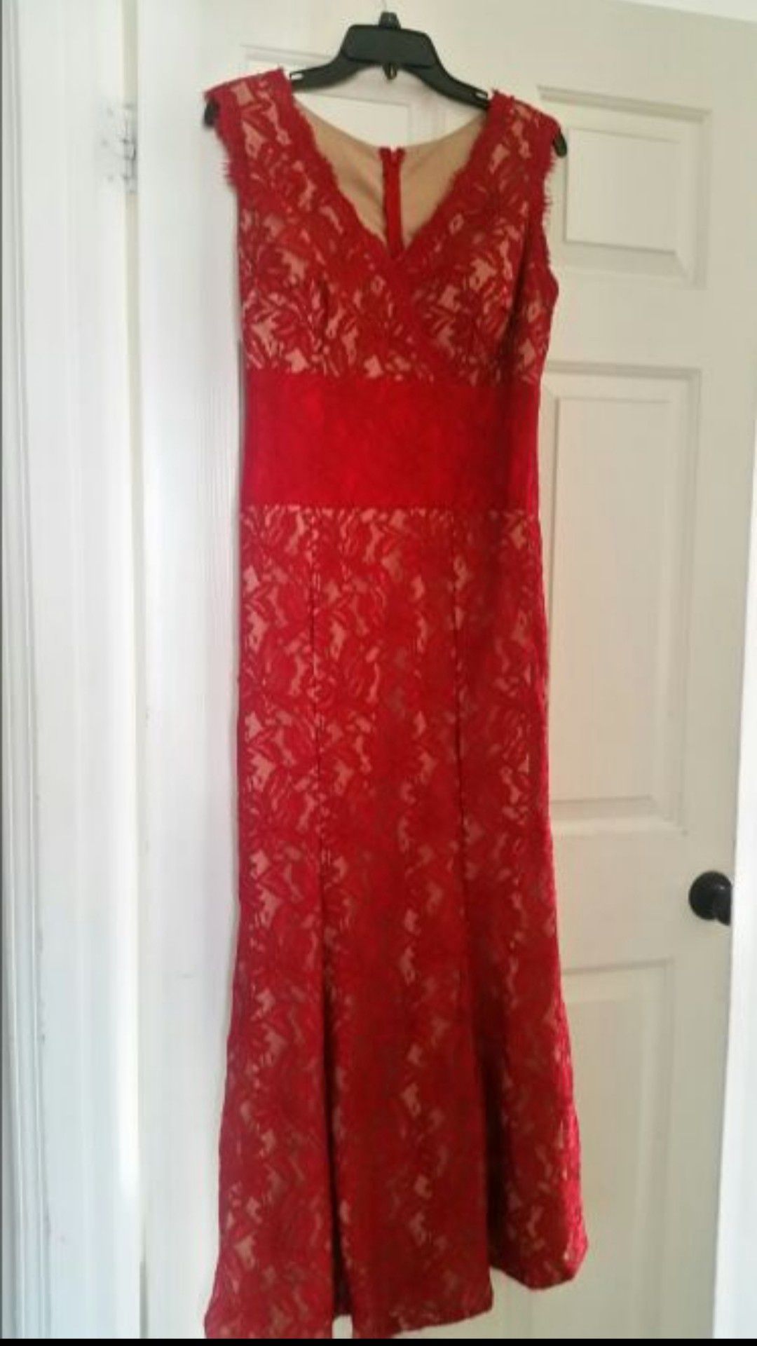 Red lace dress/Gown