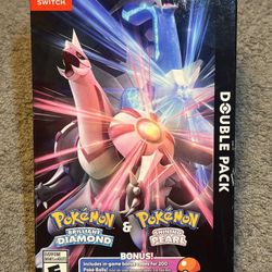 Nintendo Switch Pokemon Brilliant Diamon & Shinning Diamond Double Pack