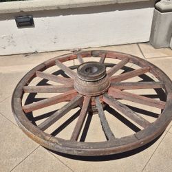Ancient Wagon Wheel