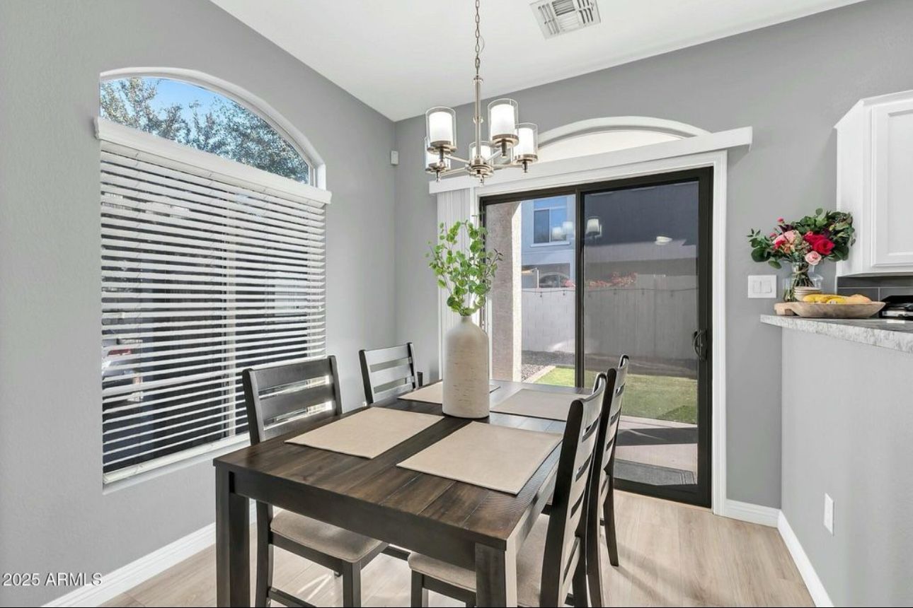 Ashley Furniture Seven Piece Dining Table Set