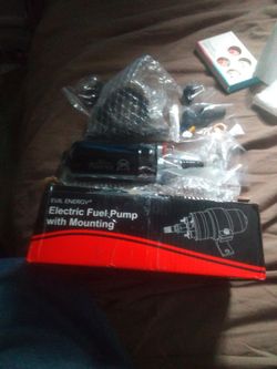 Automotive parts and accessories electric fuel pump and mounting universal from evil energy