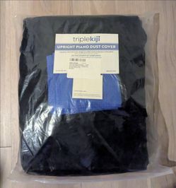 Triple Kiji Upright Piano Dust Cover