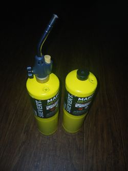 Mapp Gas With Torch