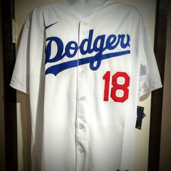 Los Angeles Dodgers #18 Yoshinobu Yamamoto MLB Baseball Jersey - S.M.2X.3X