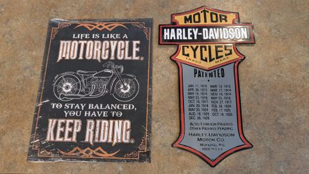 Harley Davidson sign